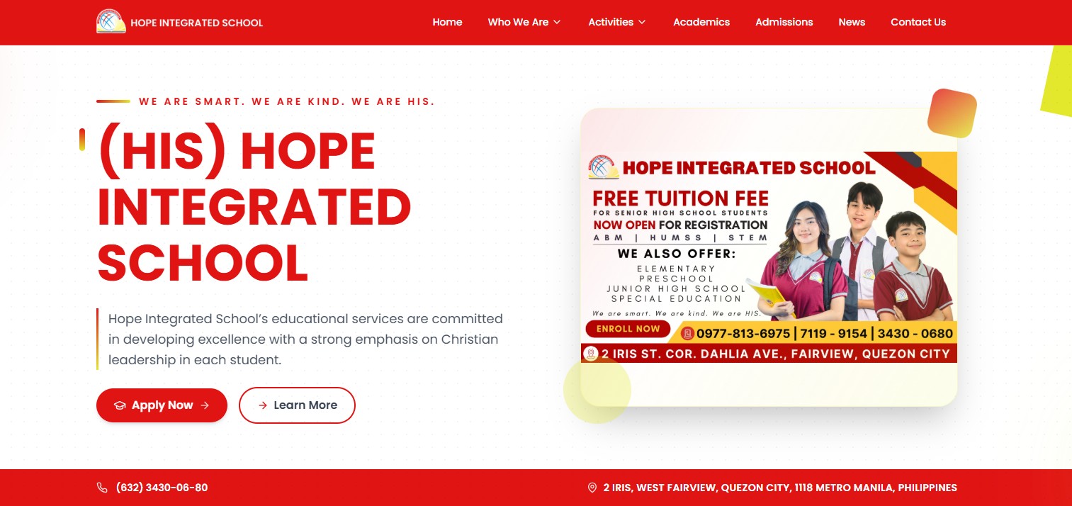 HOPE INTEGRATED SCHOOL